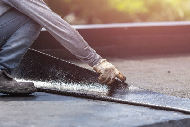 Professional Exterior Waterproofing technician working in Fayette, OH